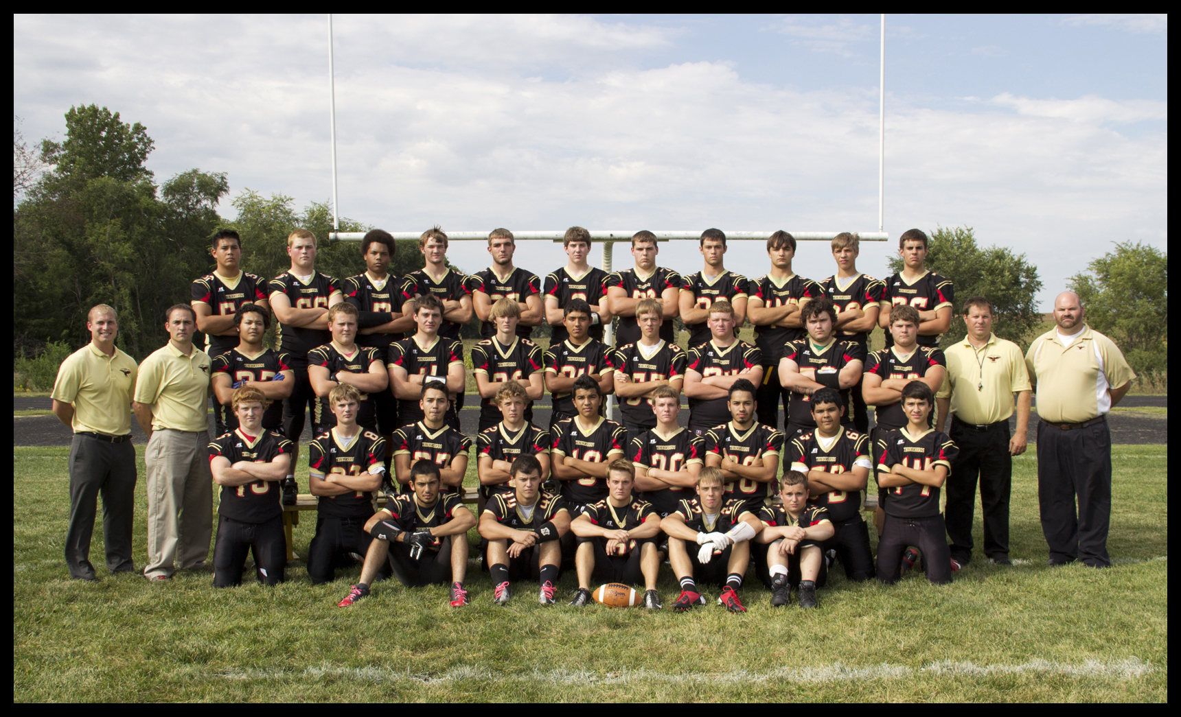 2013 JCC Football Team Photo