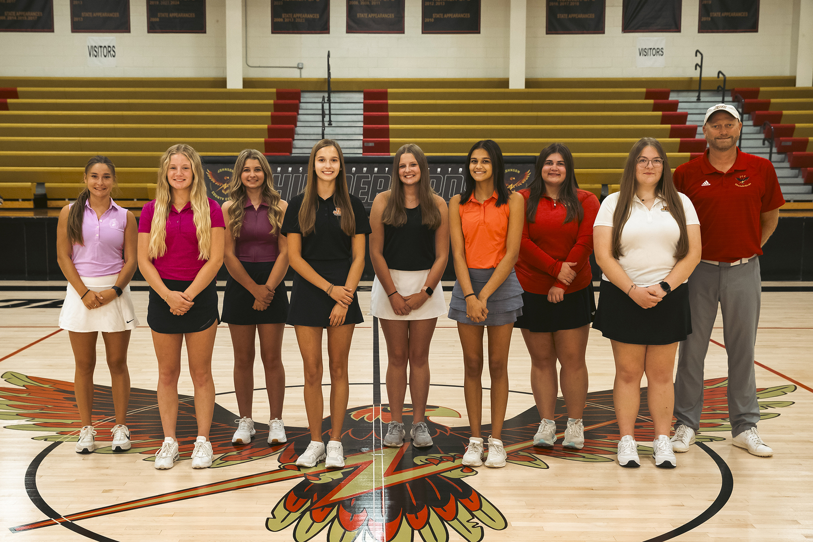 2025-26 JCC Girls Golf Preseason Team Picture