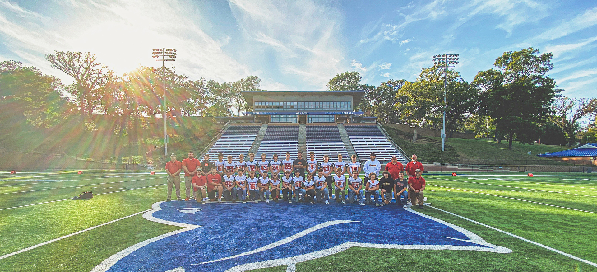 JCC Football Team at the Oak Bowl in Peru, Nebraska