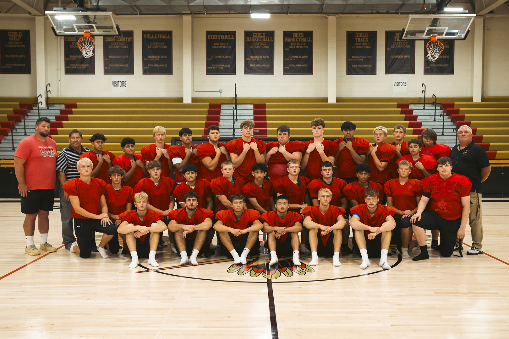 2025-26 JCC Football Preseason Team Picture