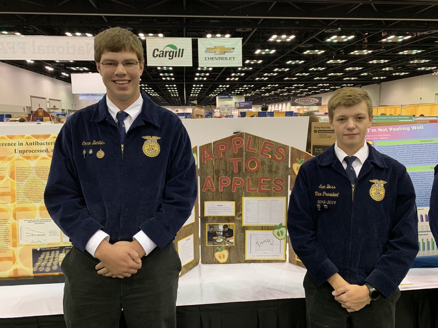 Conner & Sam at National FFA