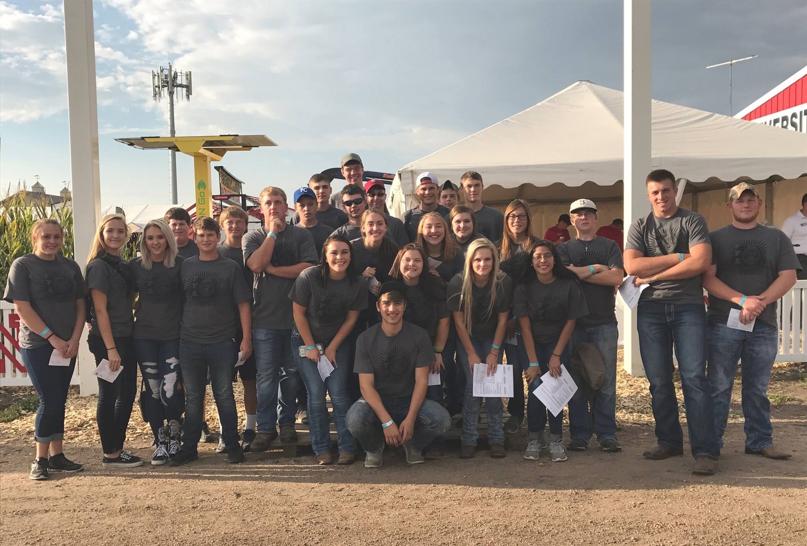 JCC FFA at 2017 Husker Harvest Days