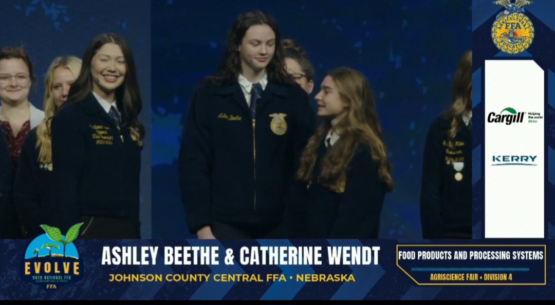 Ashley & Catherine at National FFA