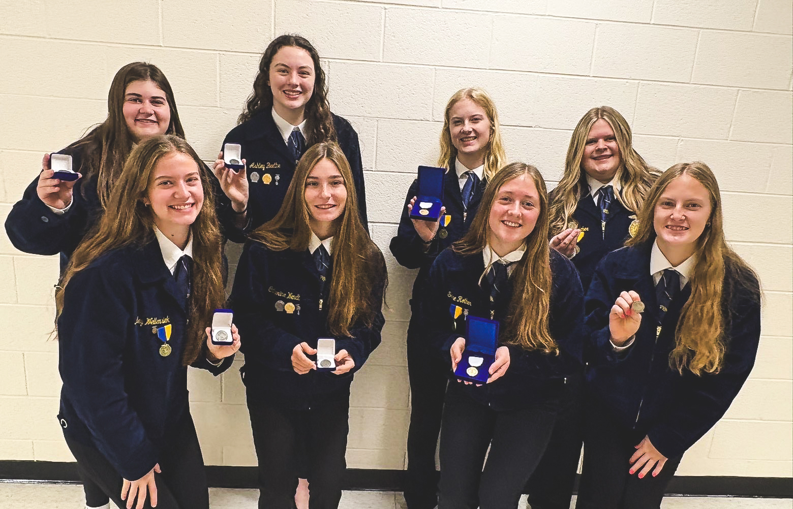 JCC medal winners at National FFA Convention
