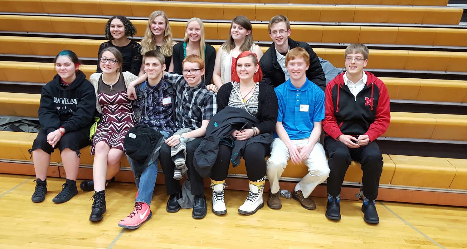 2015-16 JCC Academic Decathlon Team at Regionals