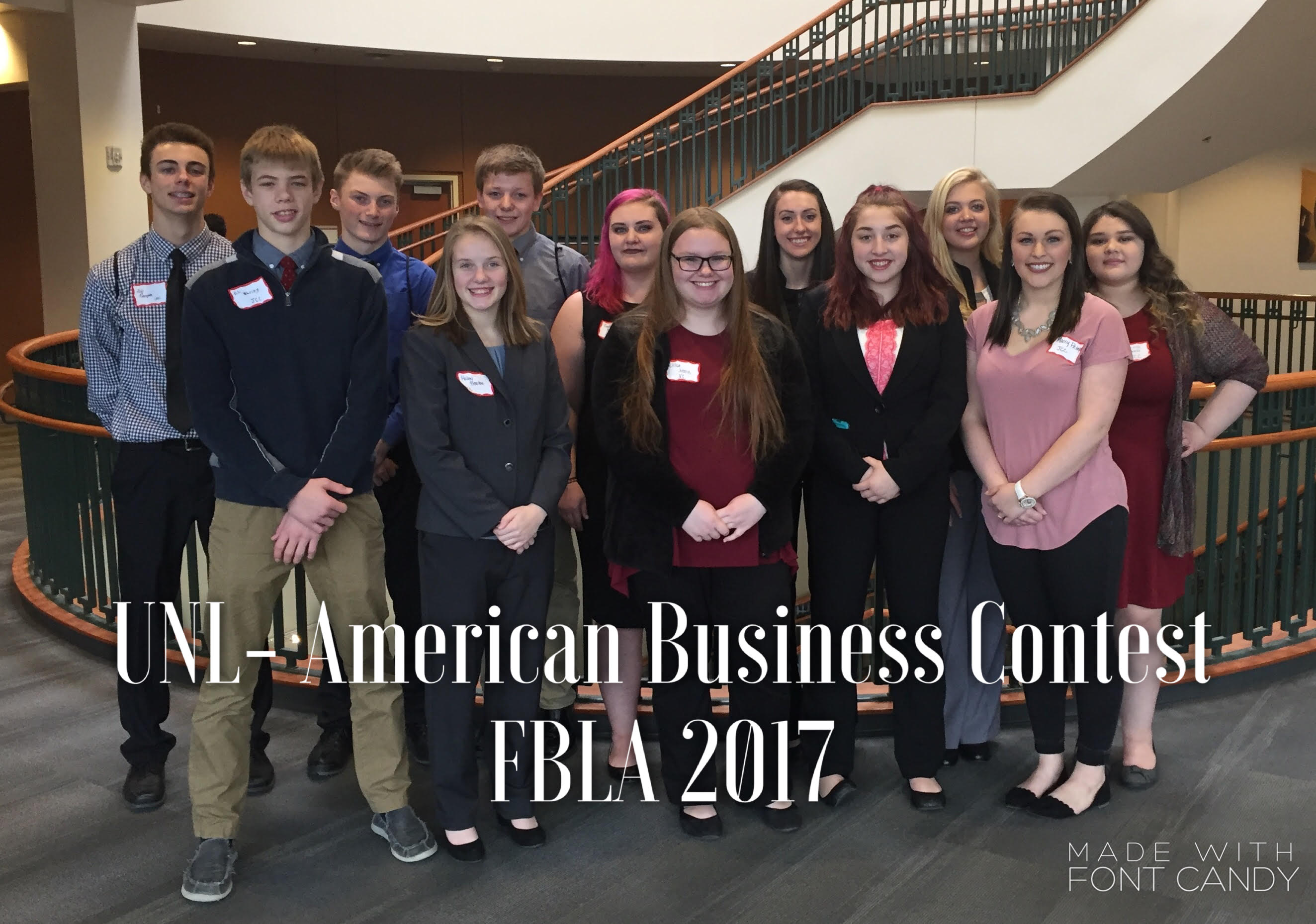 JCC FBLA at 2017 State Leadership Conference