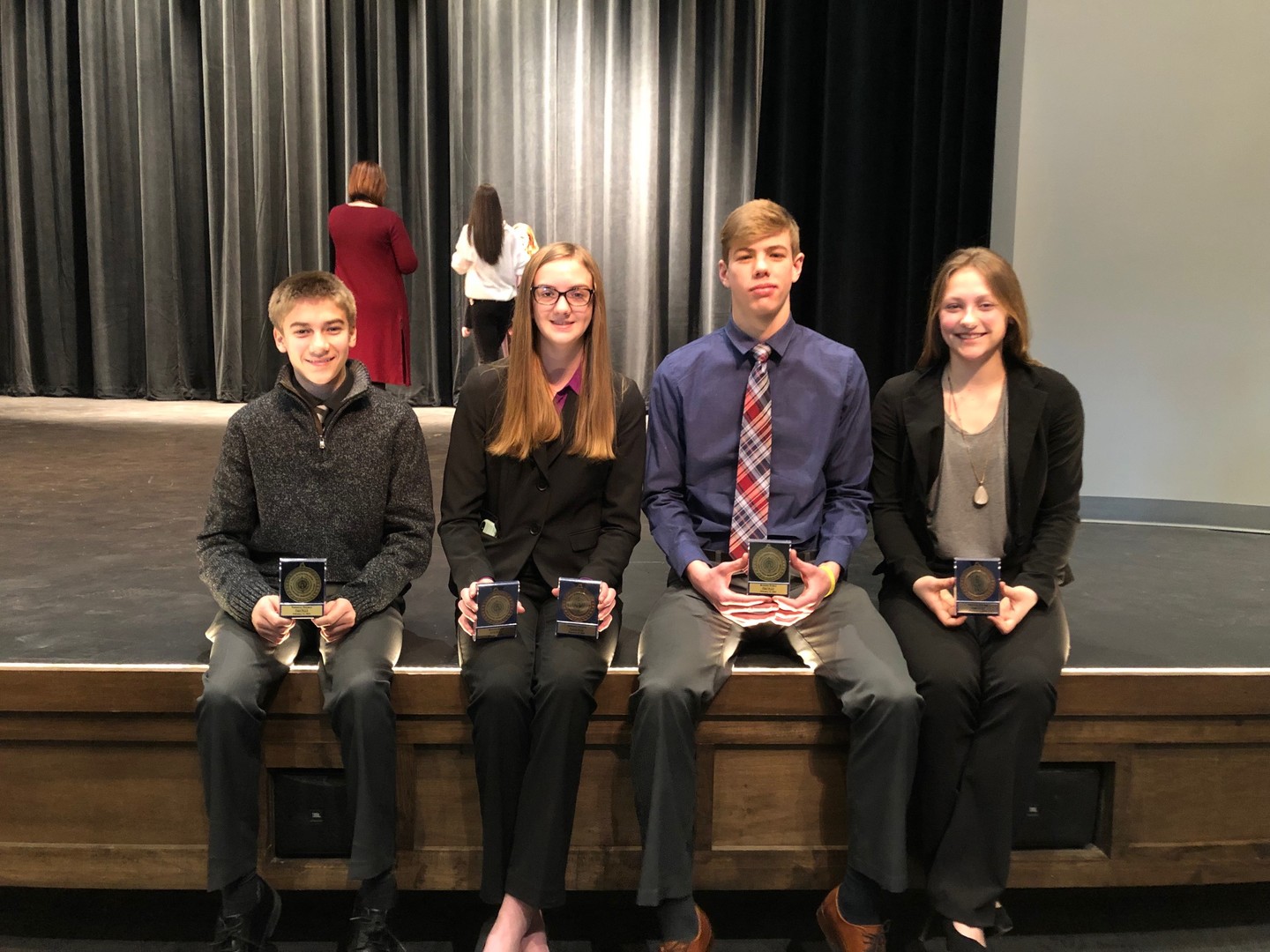 JCC FBLA: Calvin, Carrie, Eli and Saylor