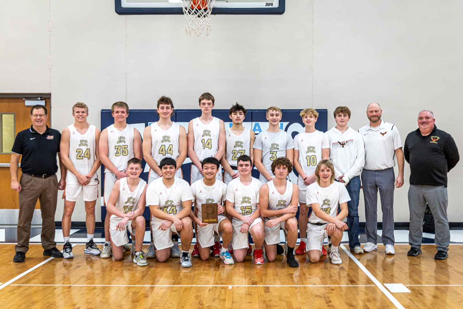 JCC Boys Basketball - ECNC Tournament 3rd Place