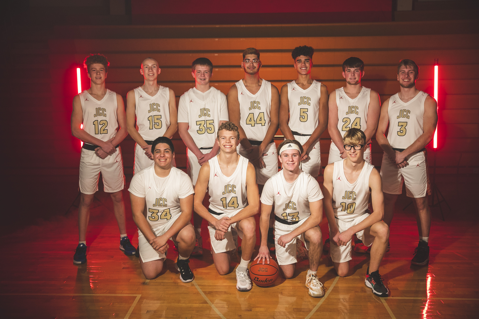 2021-22 JCC Boys Basketball Team Photo
