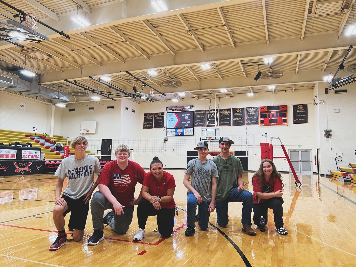 2022 JCC Striv Crew after volleyball game