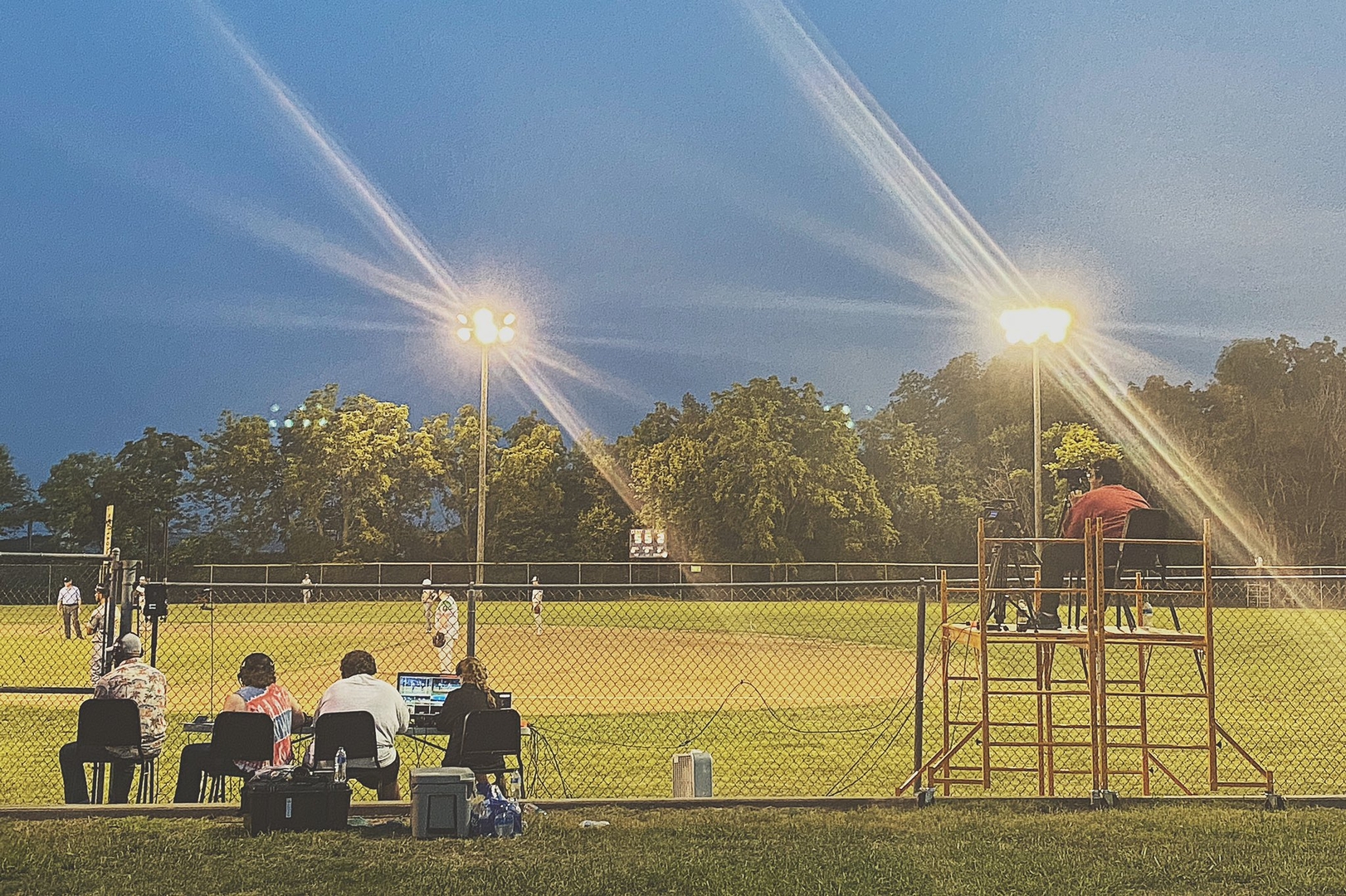 JCC Striv at Legion baseball game