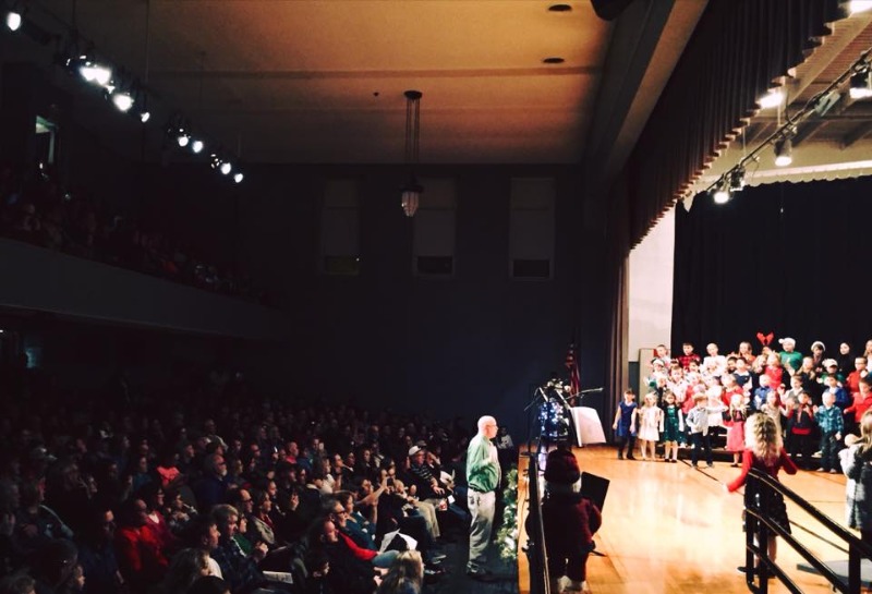 Johnson County Central Winter Music Concert in the Elementary Auditorium