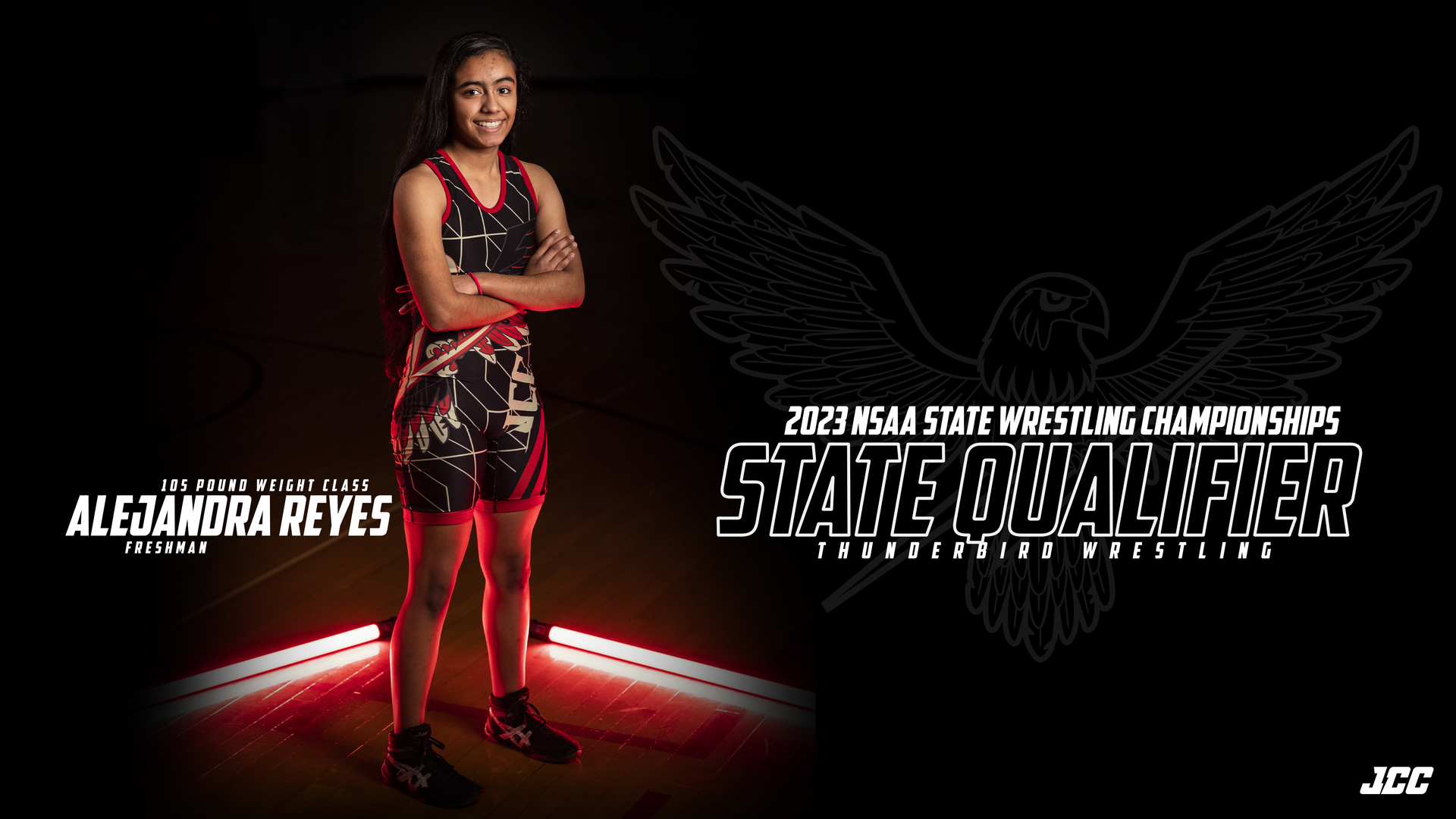 JCC State Wrestling Qualifier - Alejandra Reyes