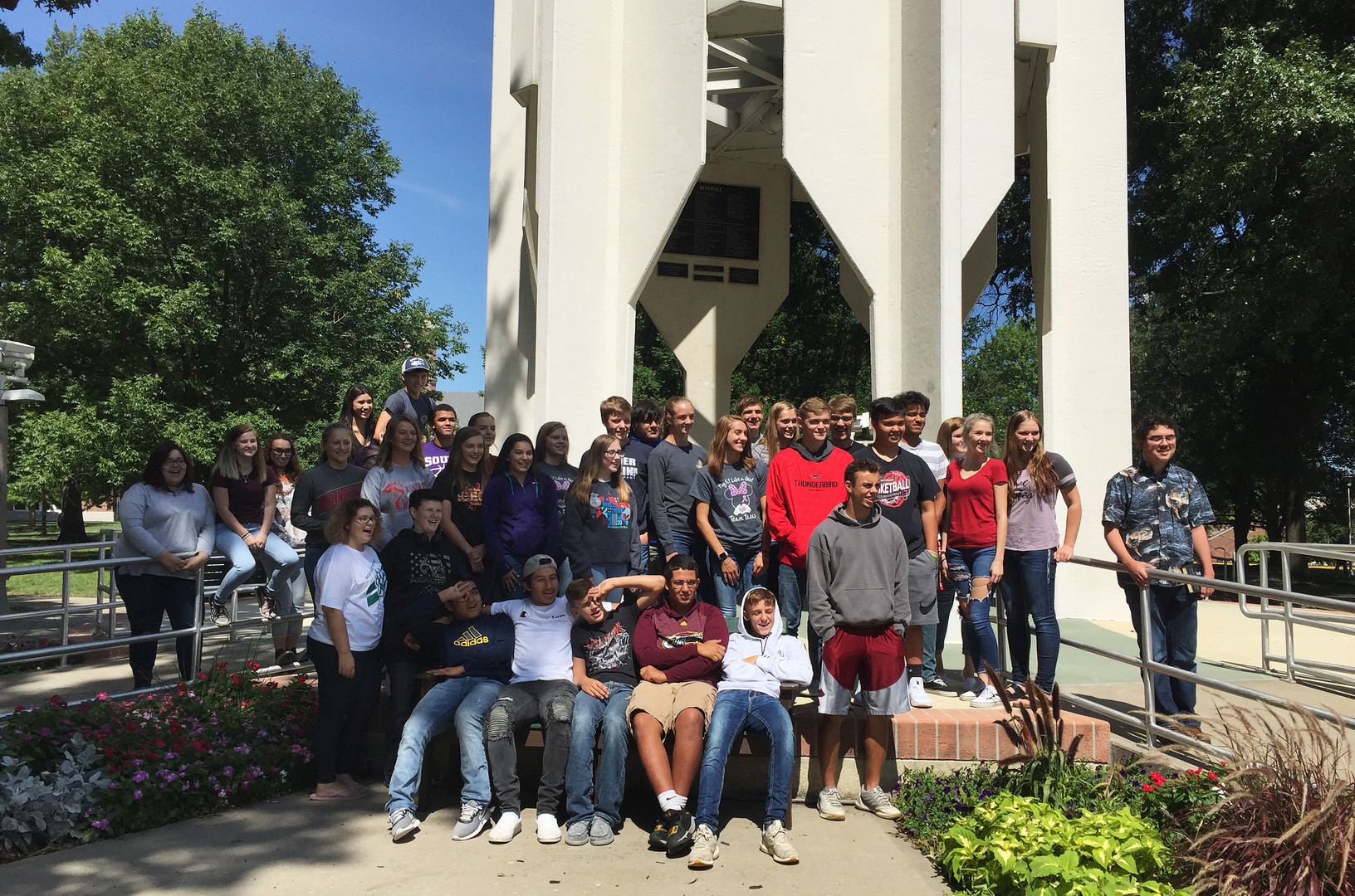 Northwest Missouri State Visit Group Photo