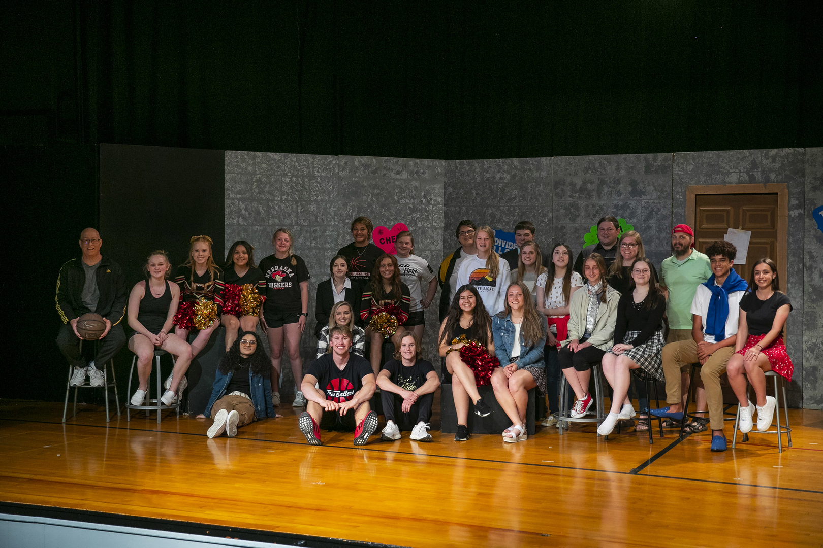 Cast and Crew of the 2021 JCC Spring Musical
