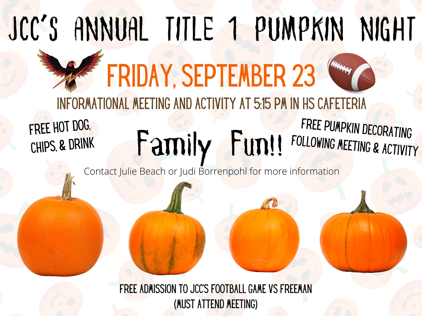 Pumpkin Night Flyer