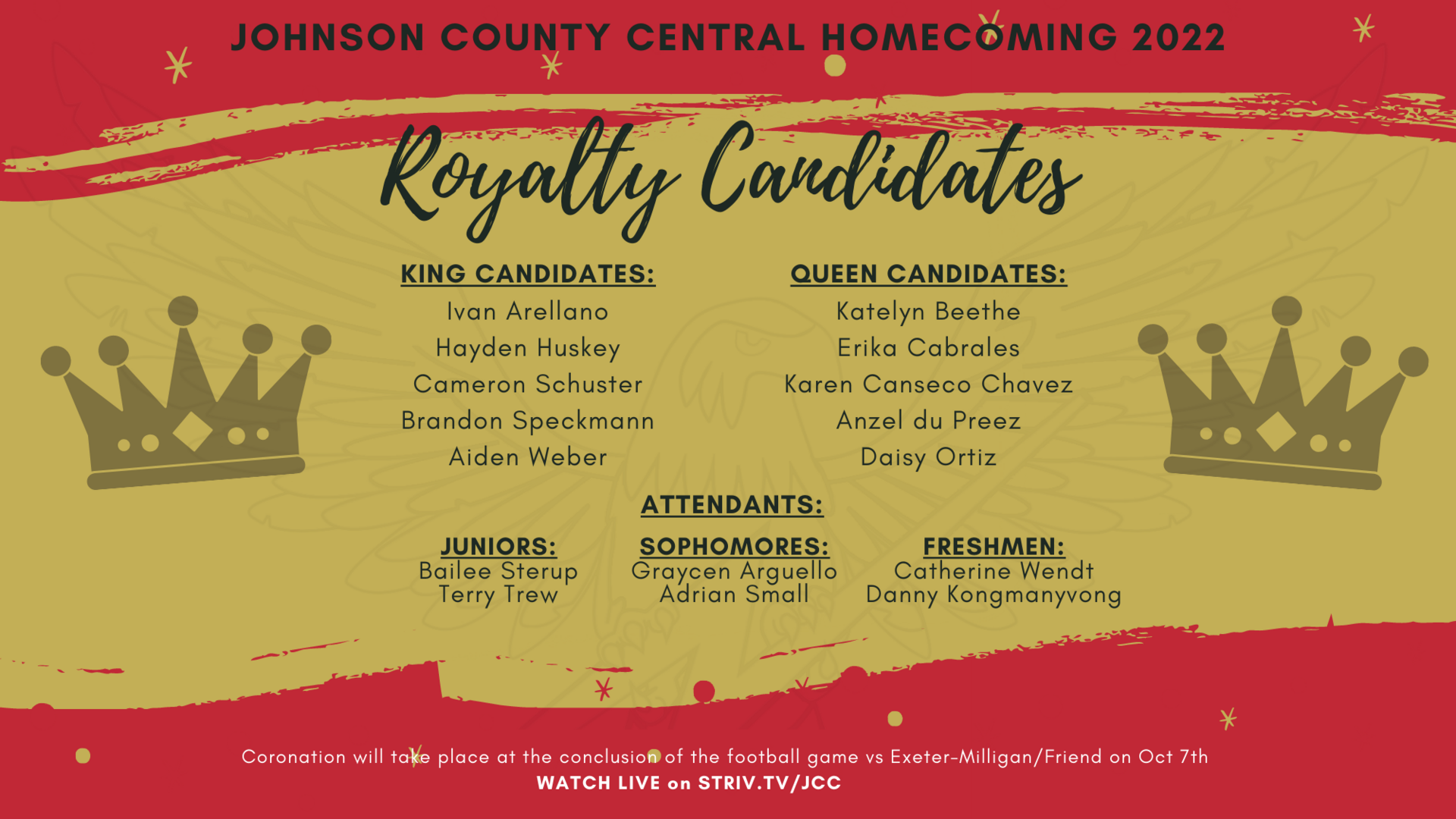 Homecoming Candidates