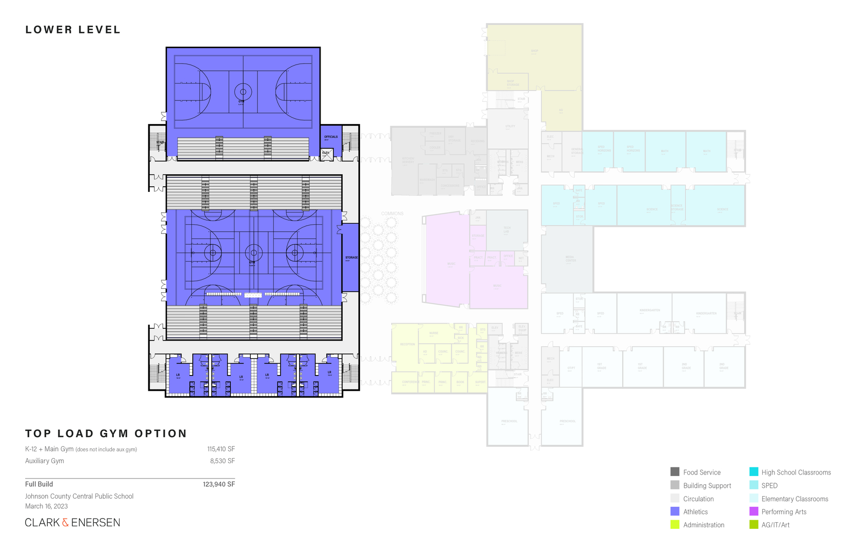 2023 Proposed Bond - Lower Level