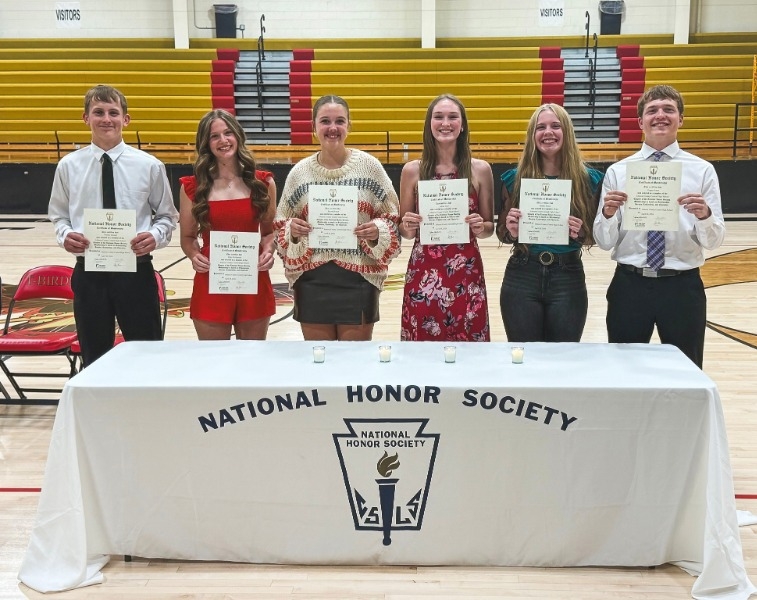 JCC's new inductees to NHS