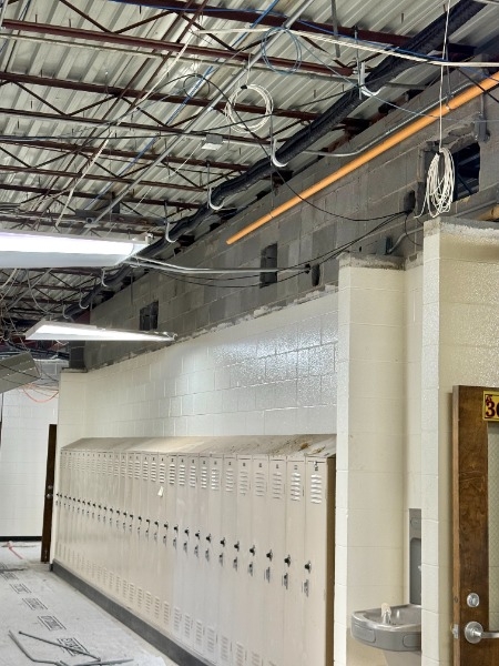Second floor hallway.