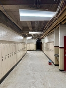 Lower level hallway.
