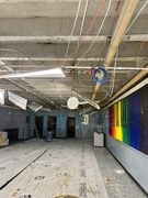Lower level music room.