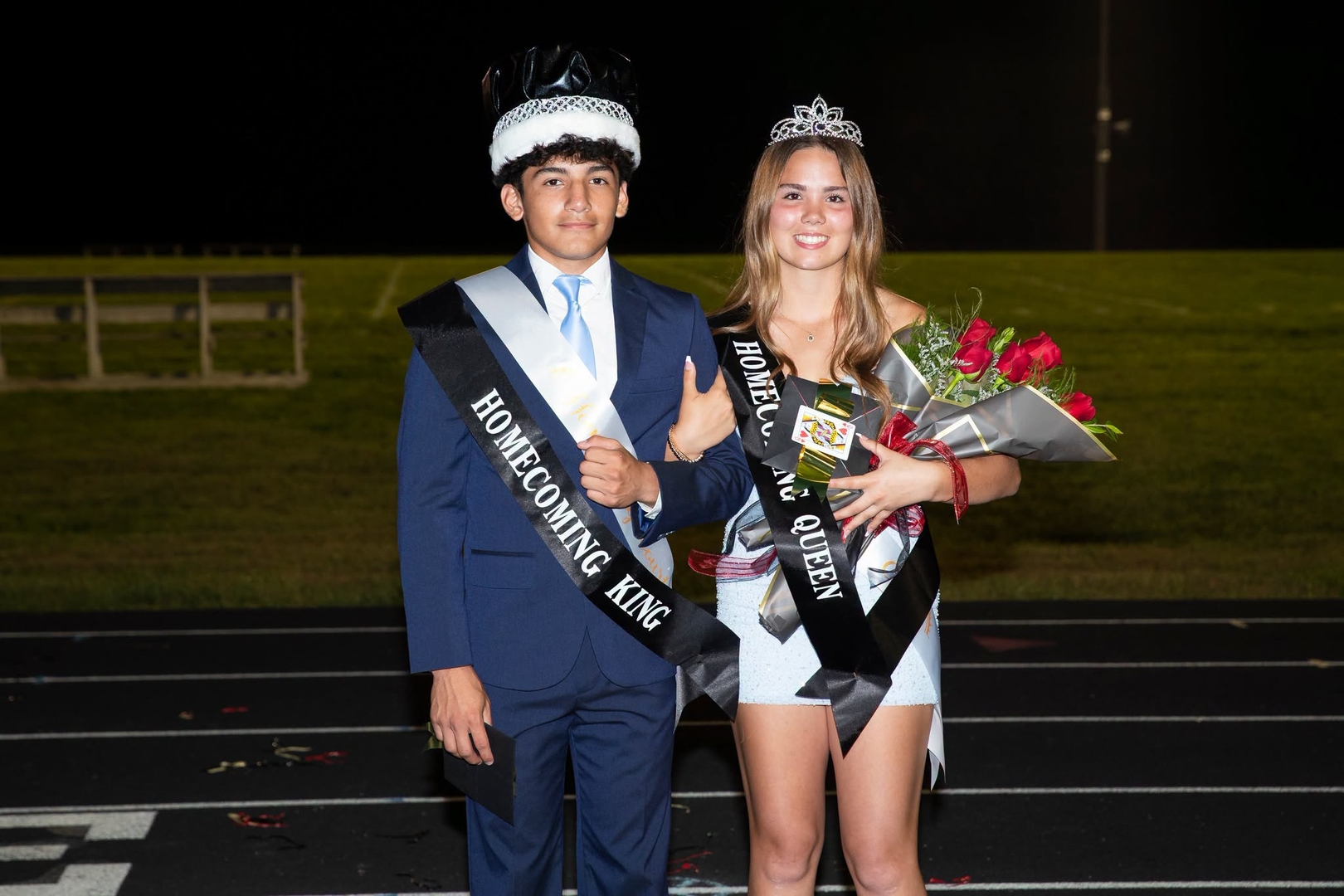 2026 JCC Homecoming King & Queen: Erik Prado and Haylee Trew